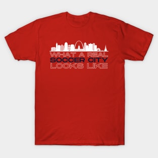 Real Soccer City Red T-Shirt